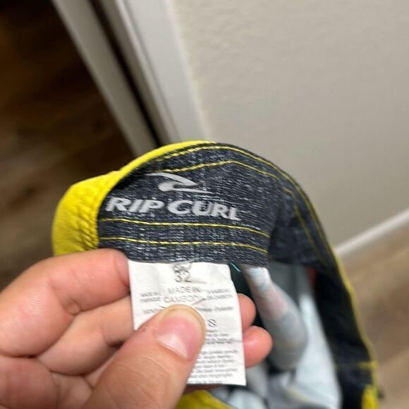 Rip Curl Mens Multicolor Swim Trunks Beach Surf Floral Board Shorts Size 32 - Picture 6 of 7